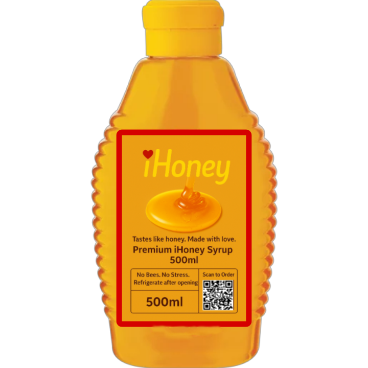 iHoney Syrup Bottle
